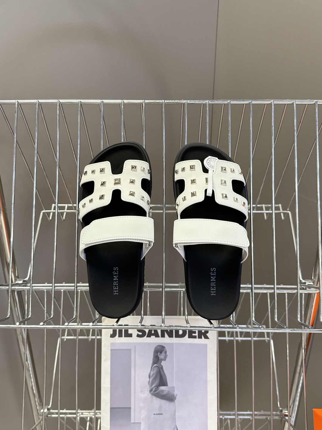 男➕10【ΗERMES 】爱马仕春夏经典情侣款二舅拖鞋 Chypre 丑萌丑萌二舅拖鞋——老头拖鞋，上脚