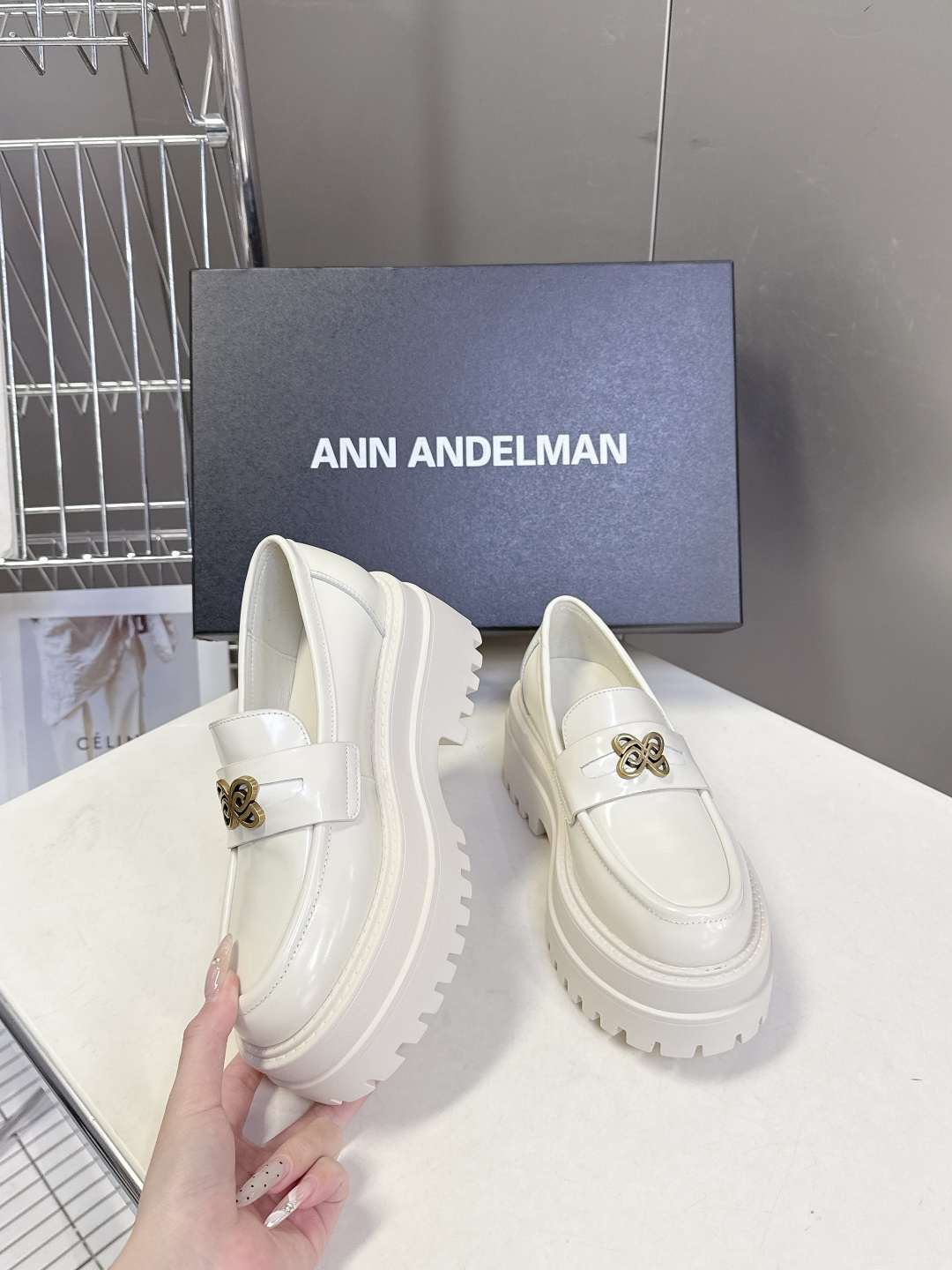 Unknown ANN ANDELMAN春夏最新款厚底 乐福鞋皮鞋