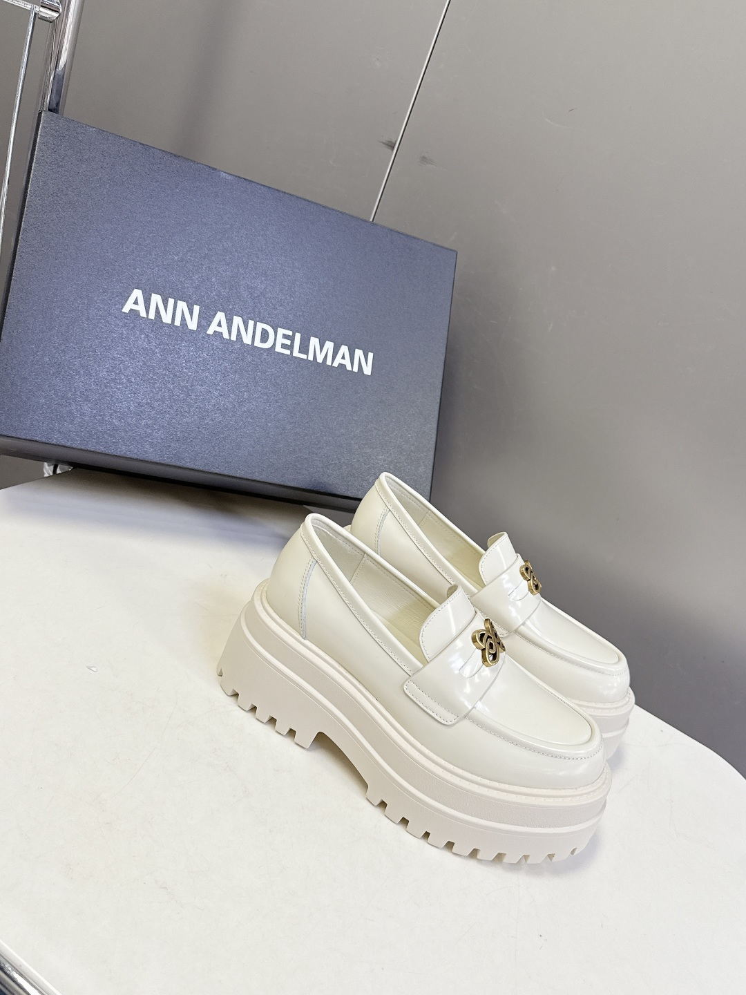 Unknown ANN ANDELMAN春夏最新款厚底 乐福鞋皮鞋