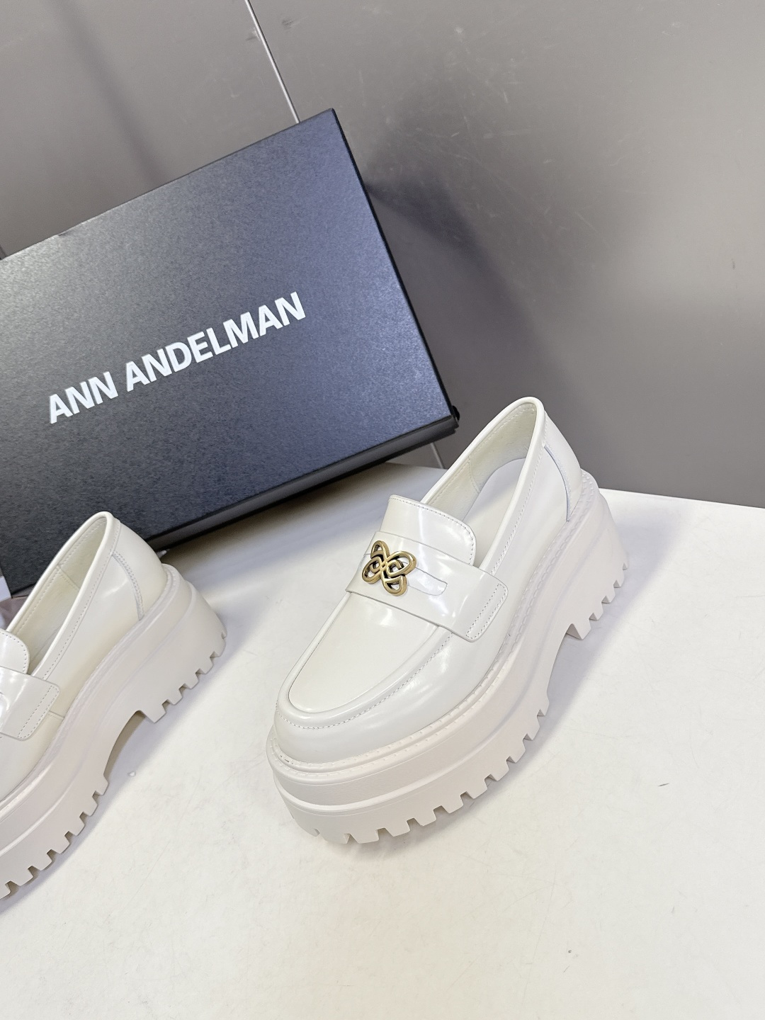 Unknown ANN ANDELMAN春夏最新款厚底 乐福鞋皮鞋