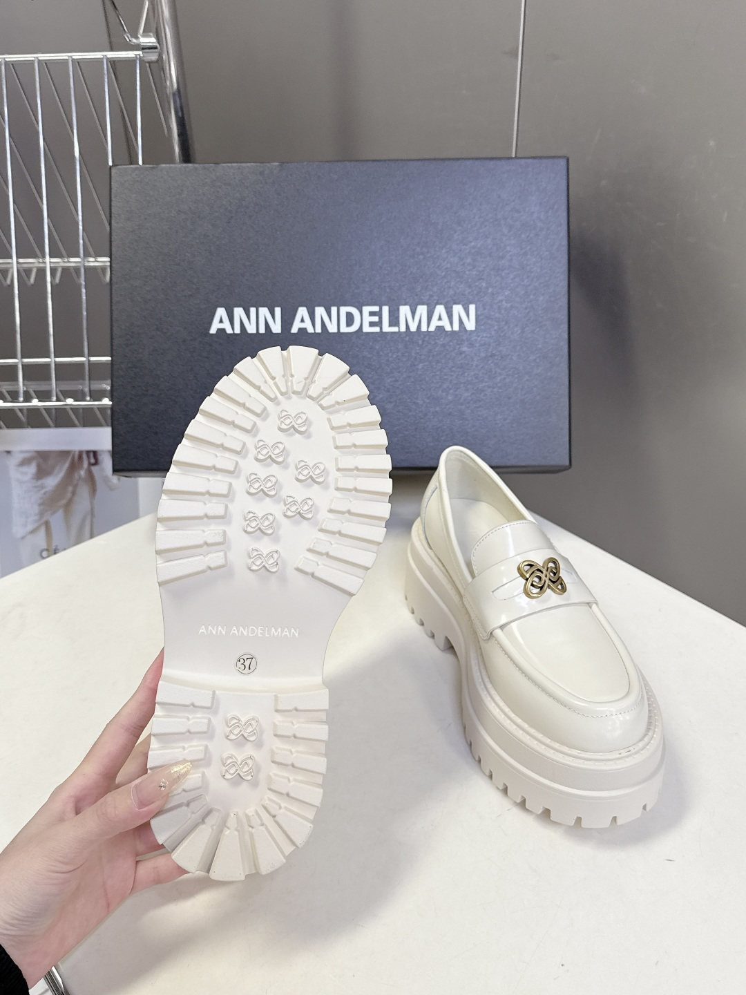 Unknown ANN ANDELMAN春夏最新款厚底 乐福鞋皮鞋