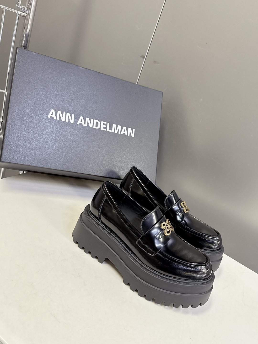 Unknown ANN ANDELMAN春夏最新款厚底 乐福鞋皮鞋