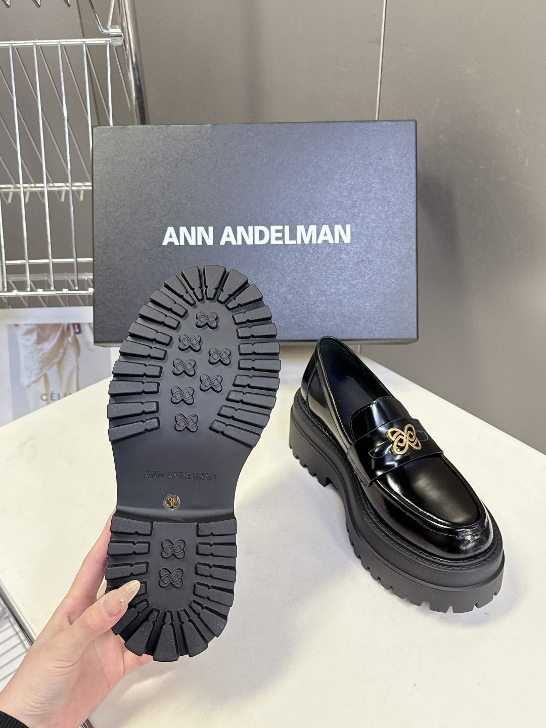 Unknown ANN ANDELMAN春夏最新款厚底 乐福鞋皮鞋