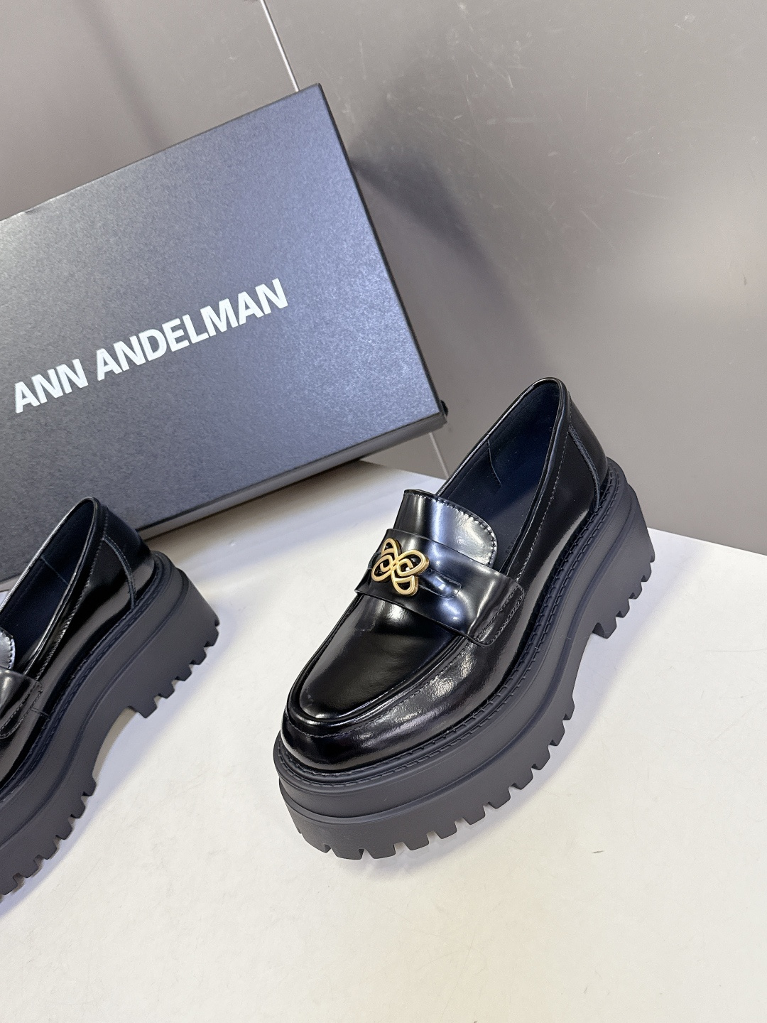 Unknown ANN ANDELMAN春夏最新款厚底 乐福鞋皮鞋