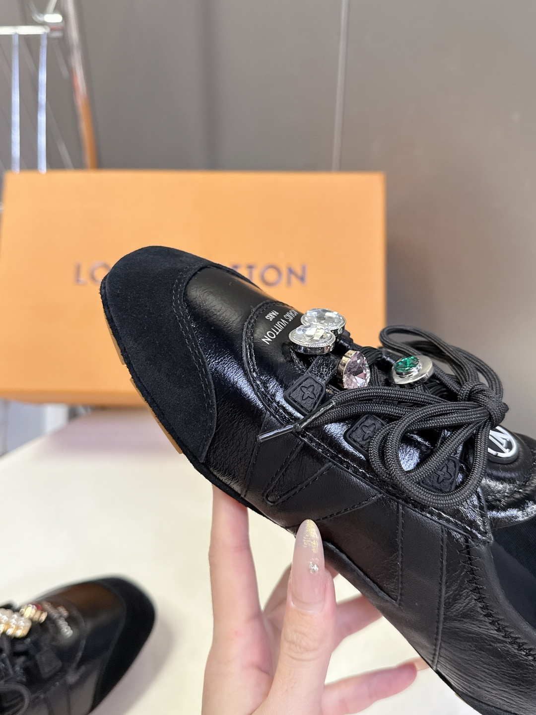 Louis Vuitton路易威登驴牌春夏Sneakerina系列 芭蕾运动鞋 德训鞋 平底鞋 原版三对