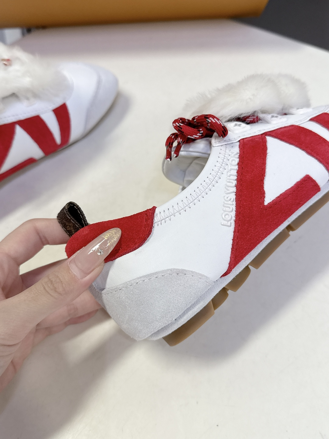 Louis Vuitton路易威登驴牌春夏Sneakerina系列 芭蕾运动鞋 德训鞋 平底鞋 原版三对