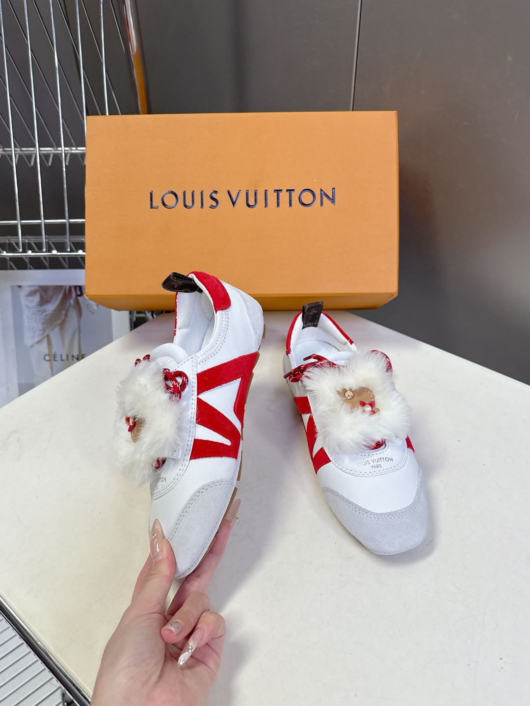 Louis Vuitton路易威登驴牌春夏Sneakerina系列 芭蕾运动鞋 德训鞋 平底鞋 原版三对