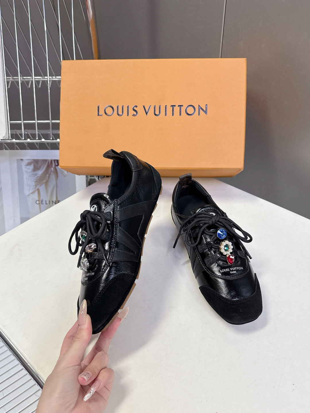 Louis Vuitton路易威登驴牌春夏Sneakerina系列 芭蕾运动鞋 德训鞋 平底鞋 原版三对