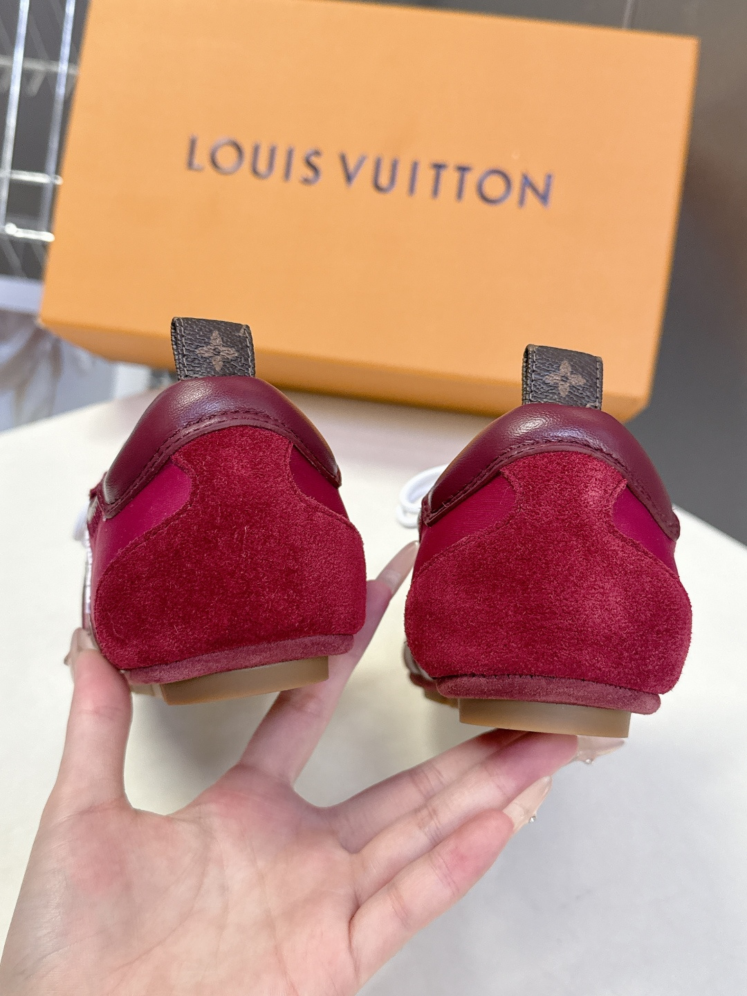 Louis Vuitton路易威登驴牌春夏Sneakerina系列 芭蕾运动鞋 德训鞋 平底鞋 原版三对