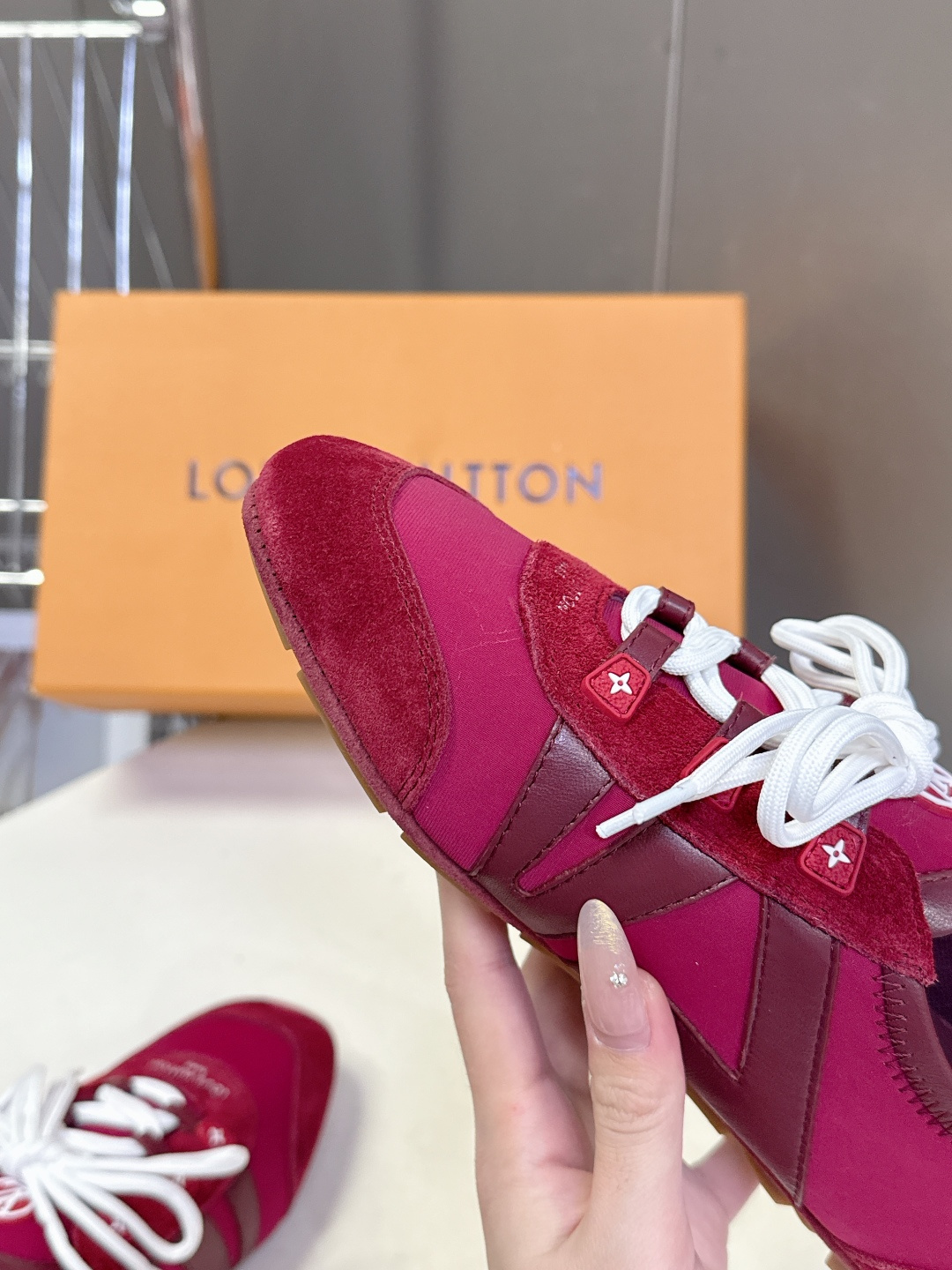 Louis Vuitton路易威登驴牌春夏Sneakerina系列 芭蕾运动鞋 德训鞋 平底鞋 原版三对