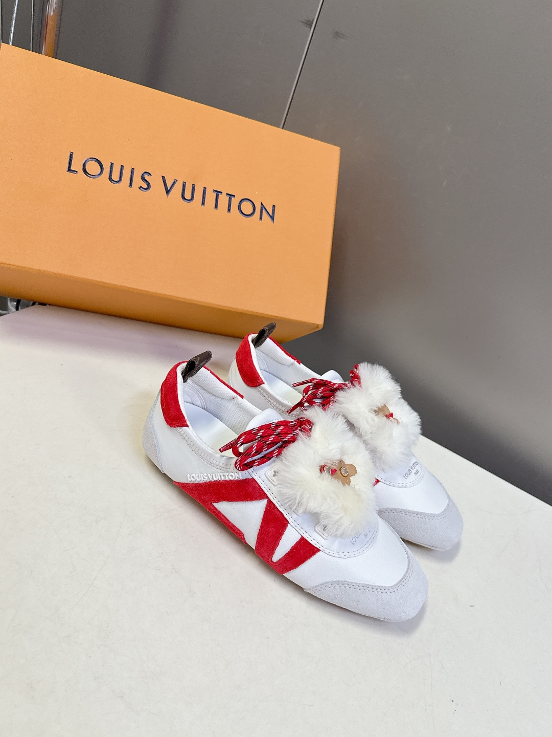 Louis Vuitton路易威登驴牌春夏Sneakerina系列 芭蕾运动鞋 德训鞋 平底鞋 原版三对