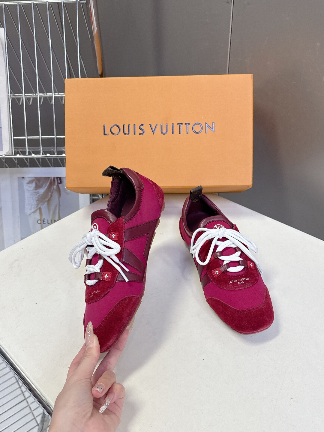 Louis Vuitton路易威登驴牌春夏Sneakerina系列 芭蕾运动鞋 德训鞋 平底鞋 原版三对