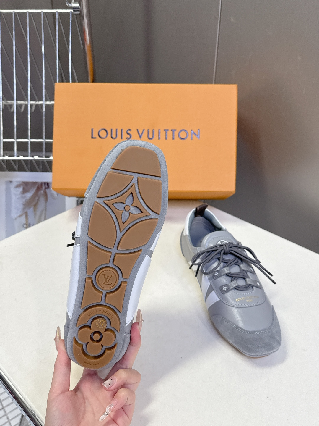 Louis Vuitton路易威登驴牌春夏Sneakerina系列 芭蕾运动鞋 德训鞋 平底鞋 原版三对