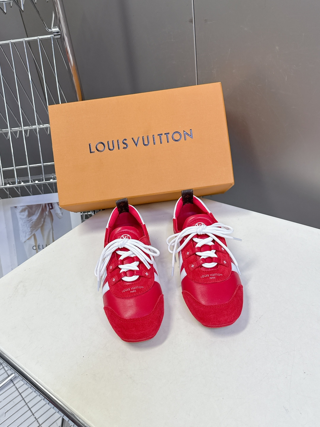 Louis Vuitton路易威登驴牌春夏Sneakerina系列 芭蕾运动鞋 德训鞋 平底鞋 原版三对