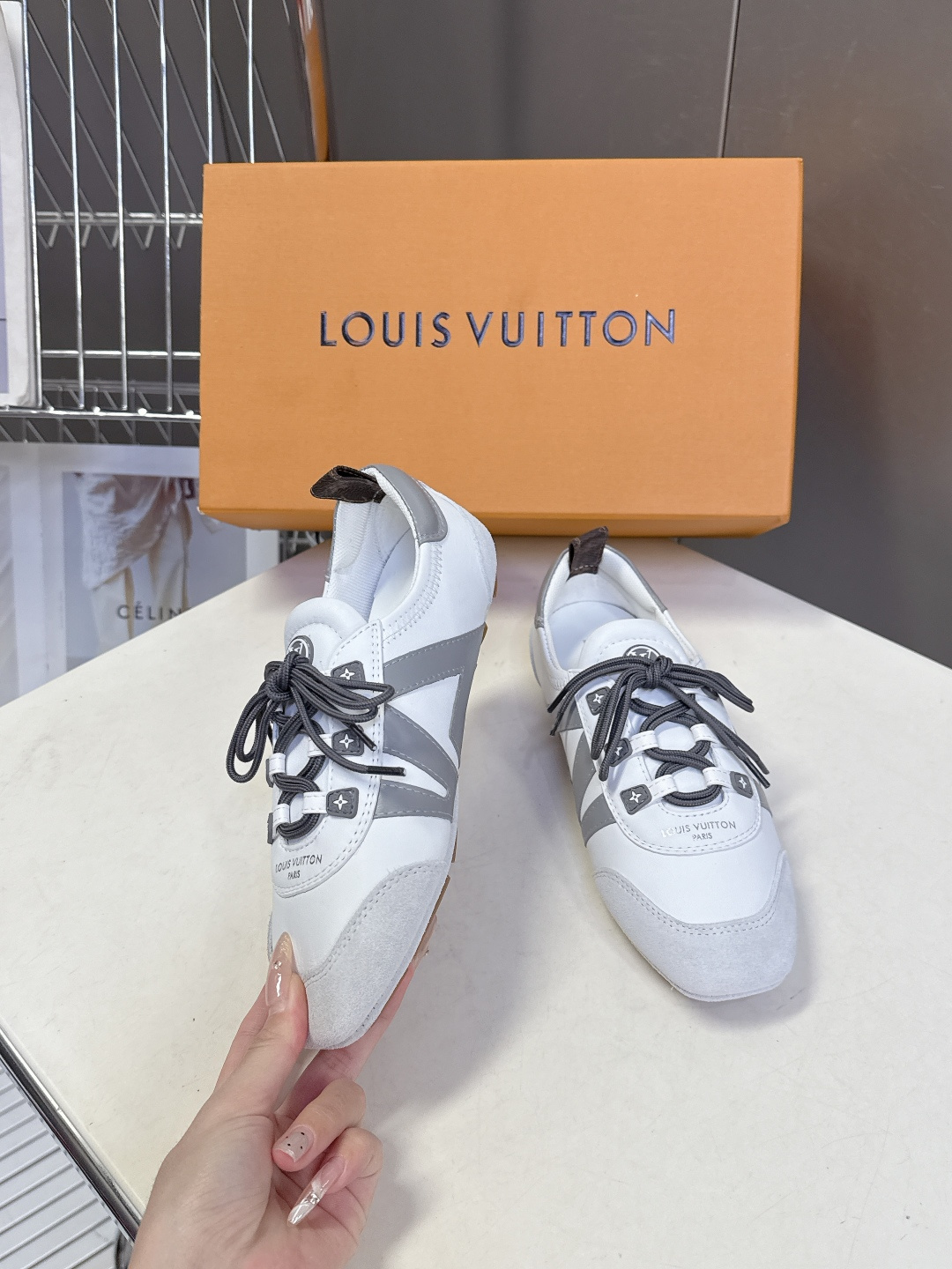 Louis Vuitton路易威登驴牌春夏Sneakerina系列 芭蕾运动鞋 德训鞋 平底鞋 原版三对
