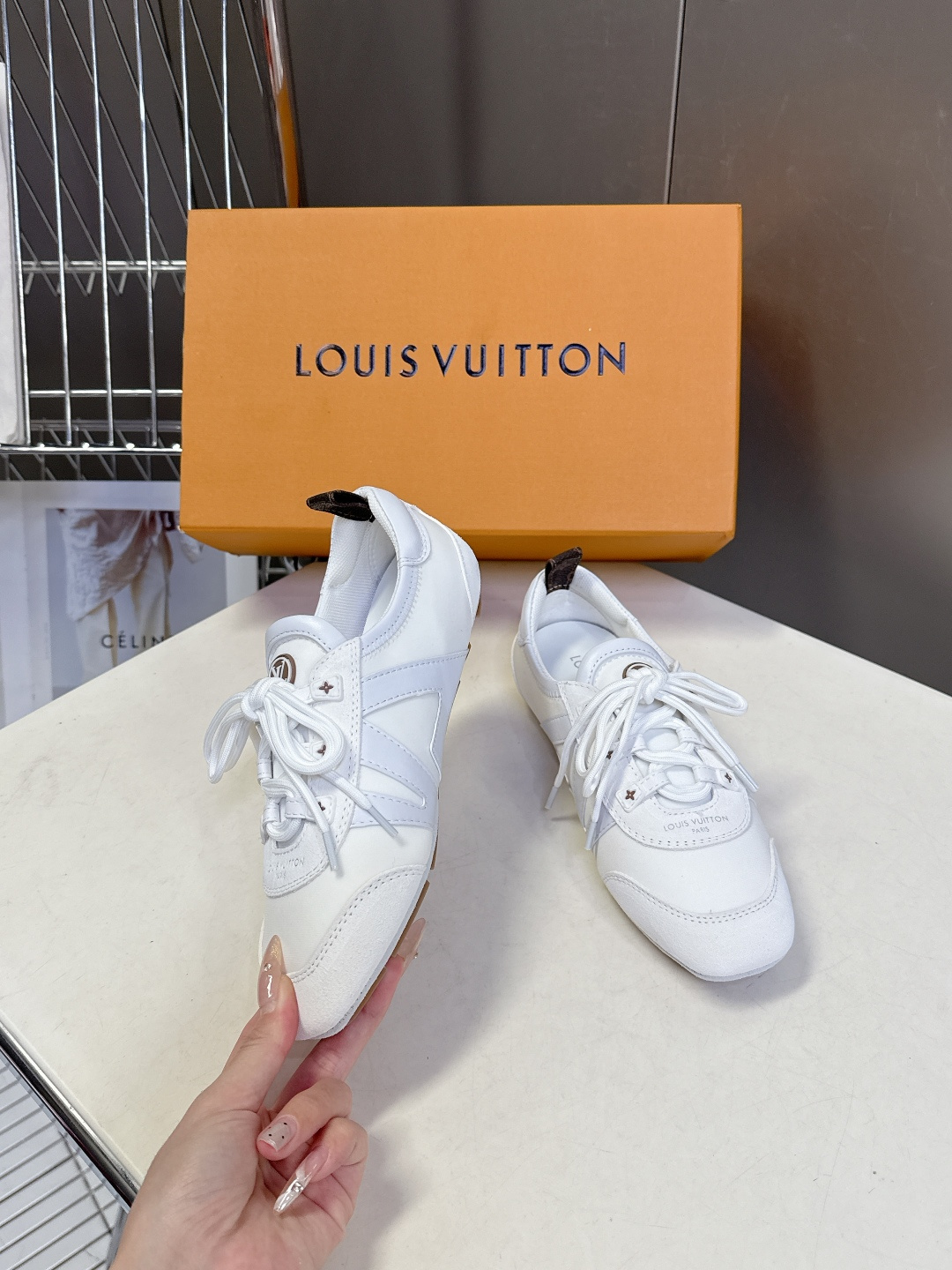 Louis Vuitton路易威登驴牌春夏Sneakerina系列 芭蕾运动鞋 德训鞋 平底鞋 原版三对