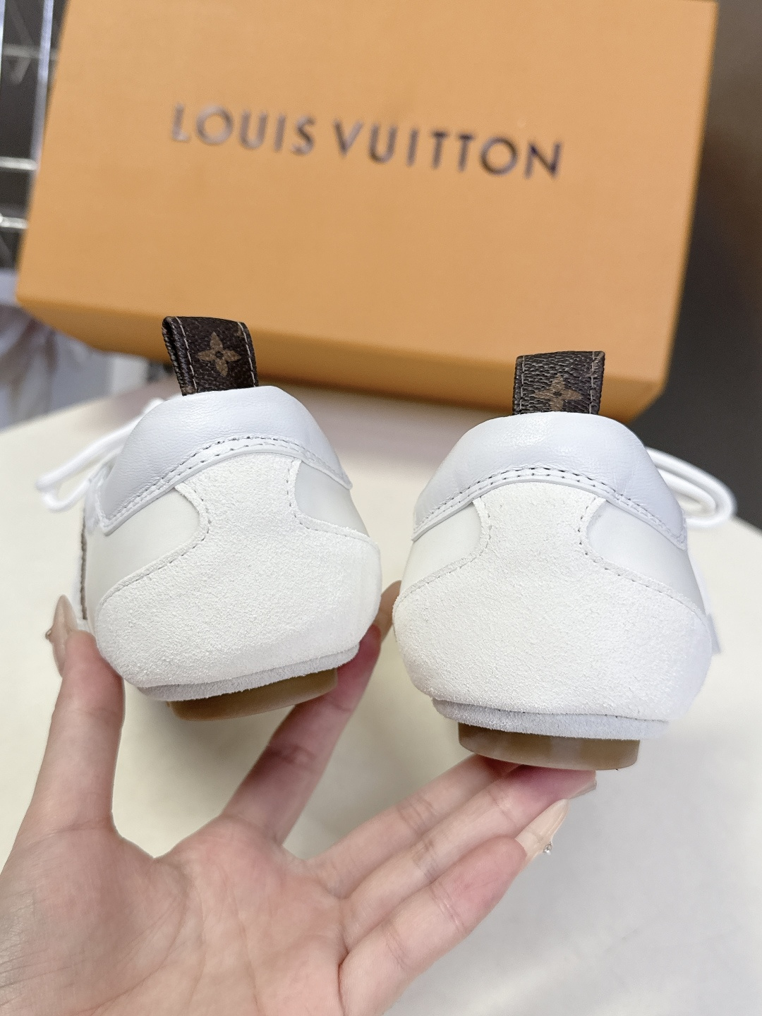 Louis Vuitton路易威登驴牌春夏Sneakerina系列 芭蕾运动鞋 德训鞋 平底鞋 原版三对