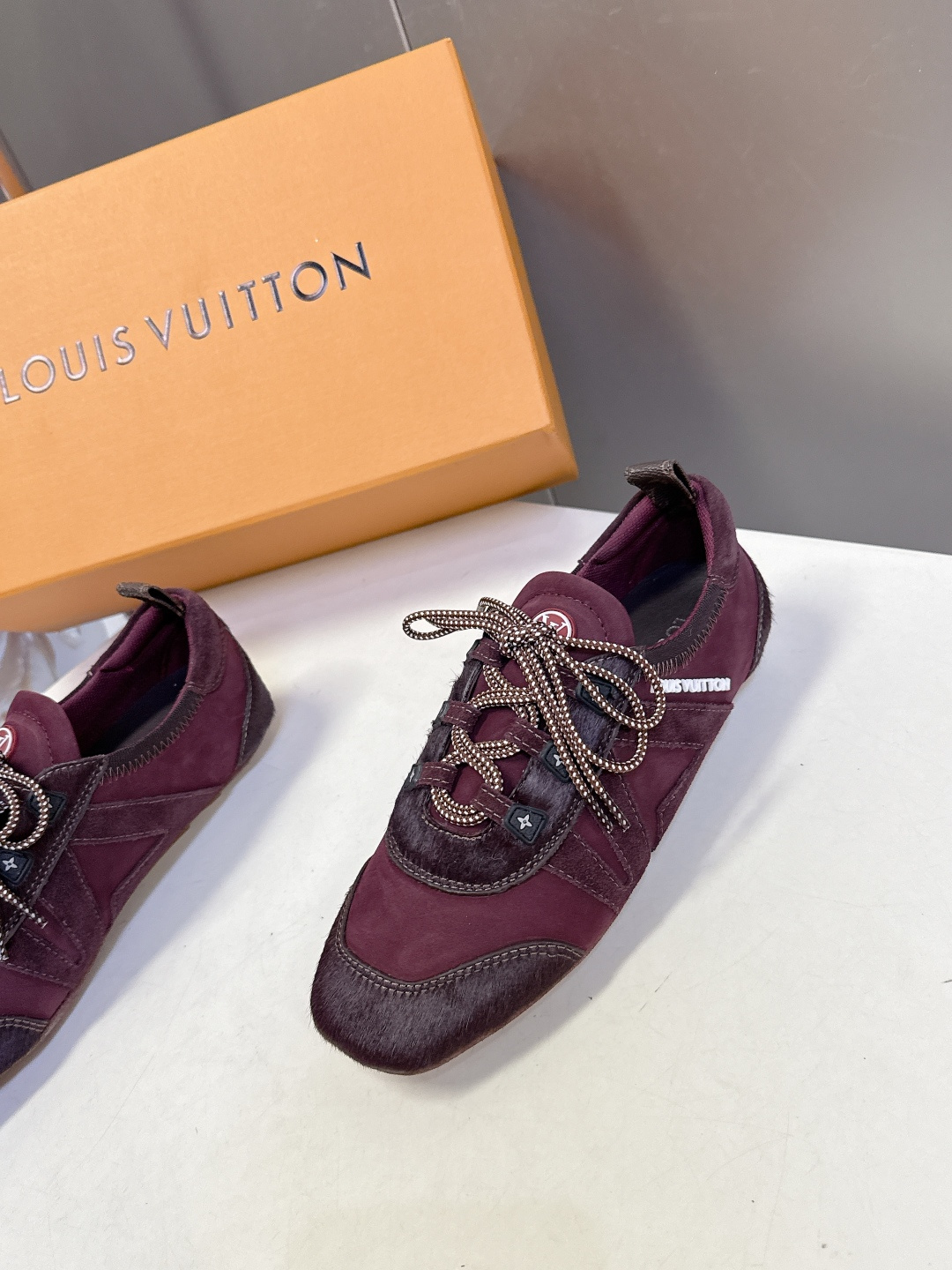 Louis Vuitton路易威登驴牌春夏Sneakerina系列 芭蕾运动鞋 德训鞋 平底鞋 原版三对