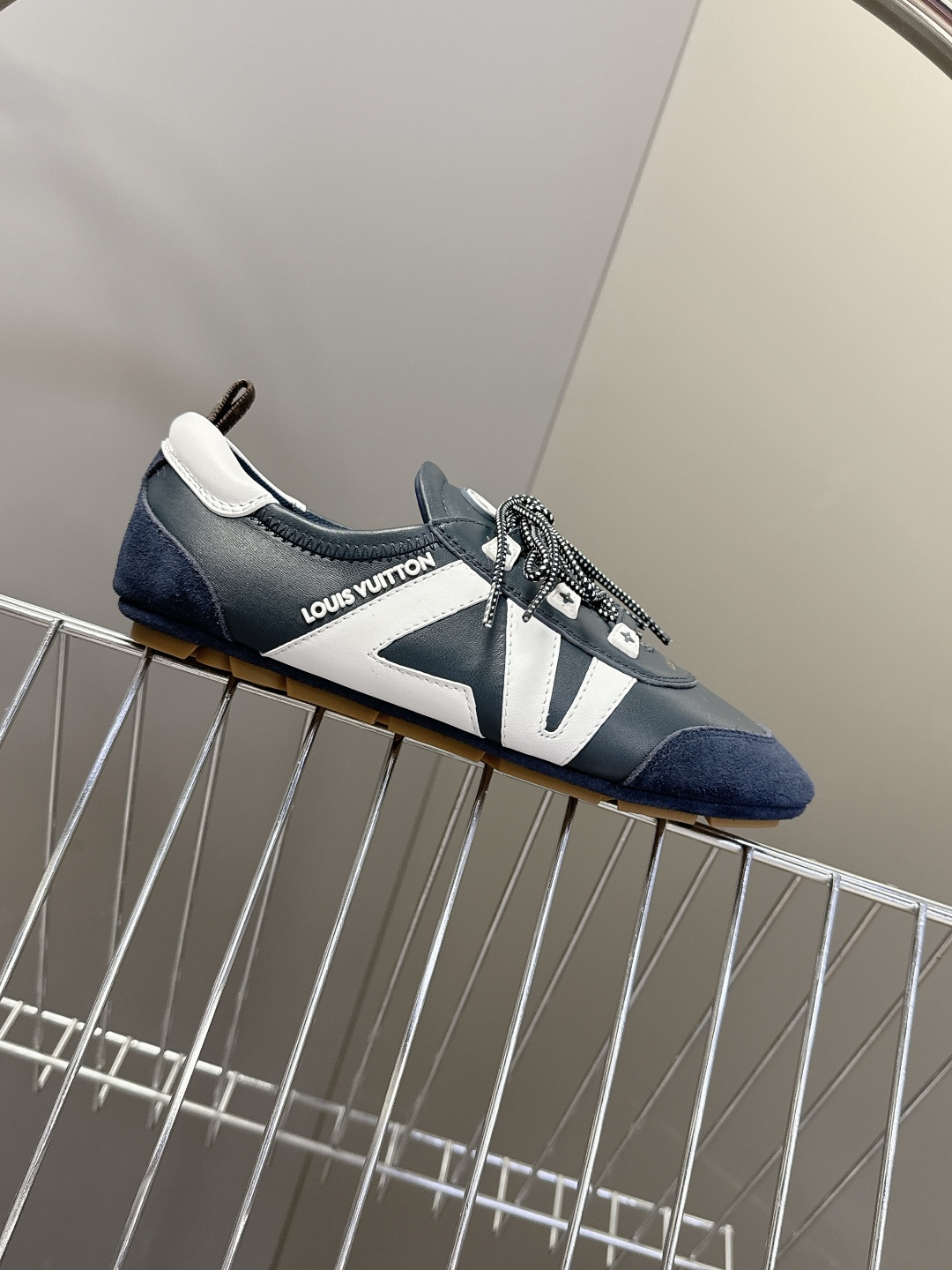 Louis Vuitton路易威登驴牌春夏Sneakerina系列 芭蕾运动鞋 德训鞋 平底鞋 原版三对