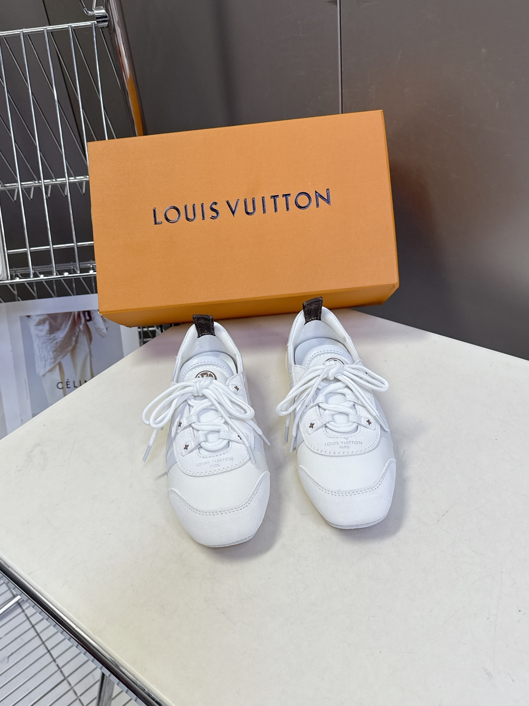 Louis Vuitton路易威登驴牌春夏Sneakerina系列 芭蕾运动鞋 德训鞋 平底鞋 原版三对