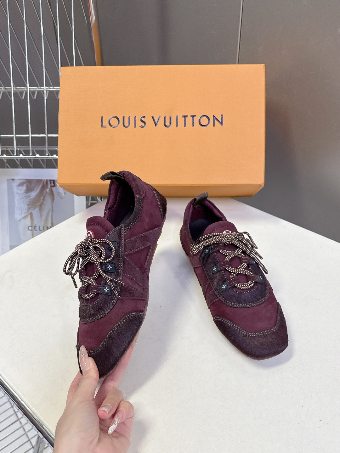 Louis Vuitton路易威登驴牌春夏Sneakerina系列 芭蕾运动鞋 德训鞋 平底鞋 原版三对
