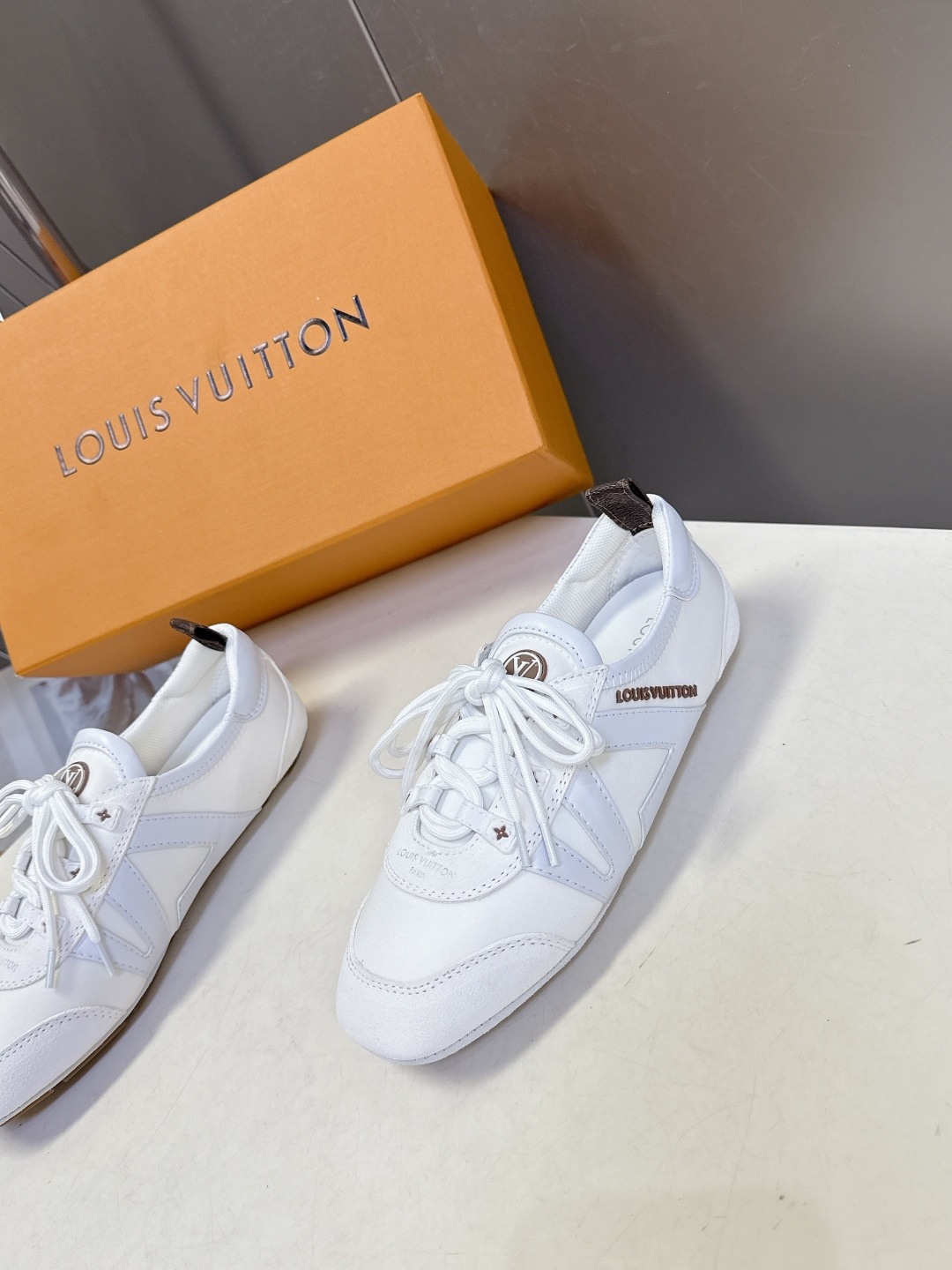 Louis Vuitton路易威登驴牌春夏Sneakerina系列 芭蕾运动鞋 德训鞋 平底鞋 原版三对