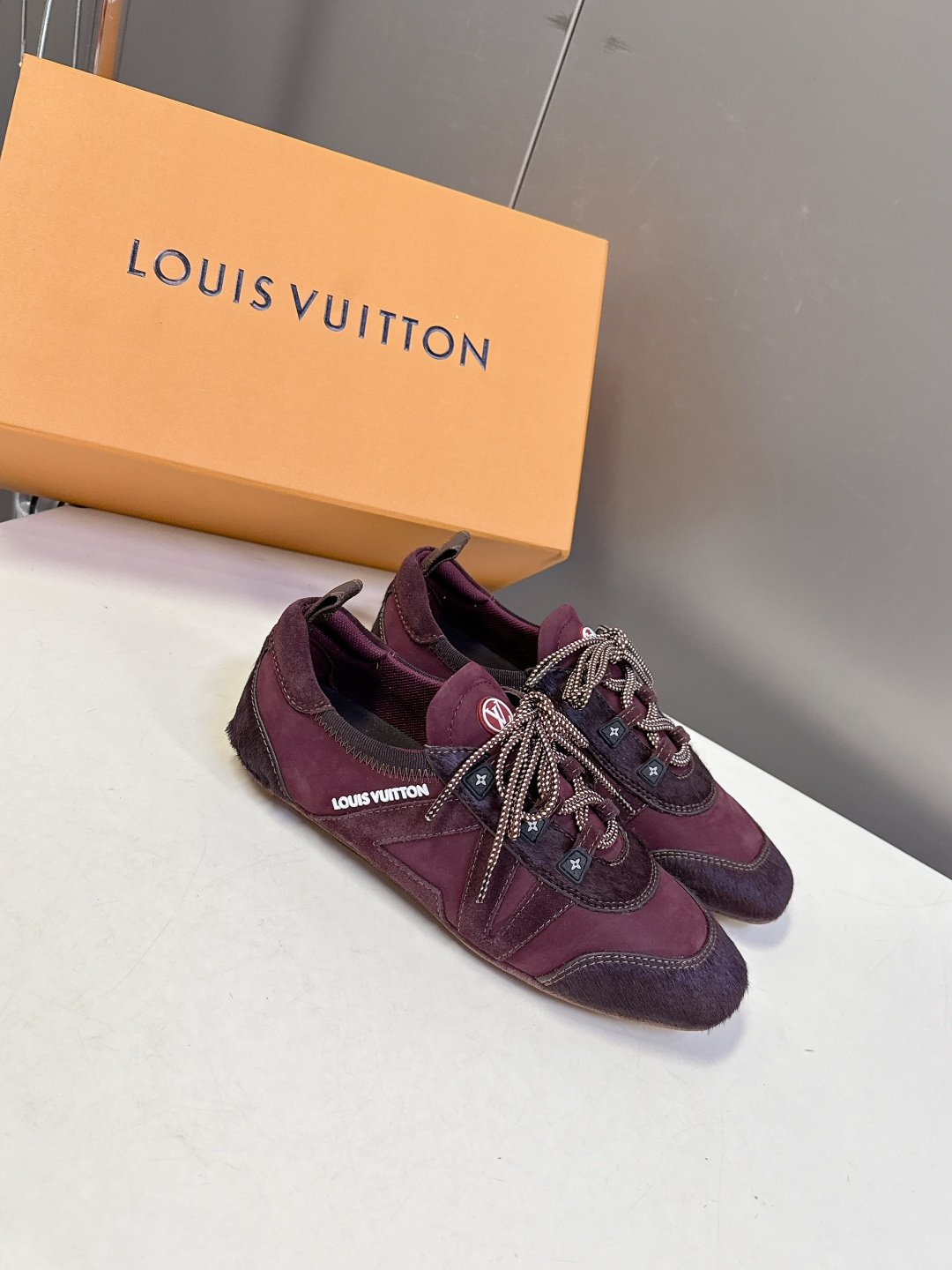 Louis Vuitton路易威登驴牌春夏Sneakerina系列 芭蕾运动鞋 德训鞋 平底鞋 原版三对