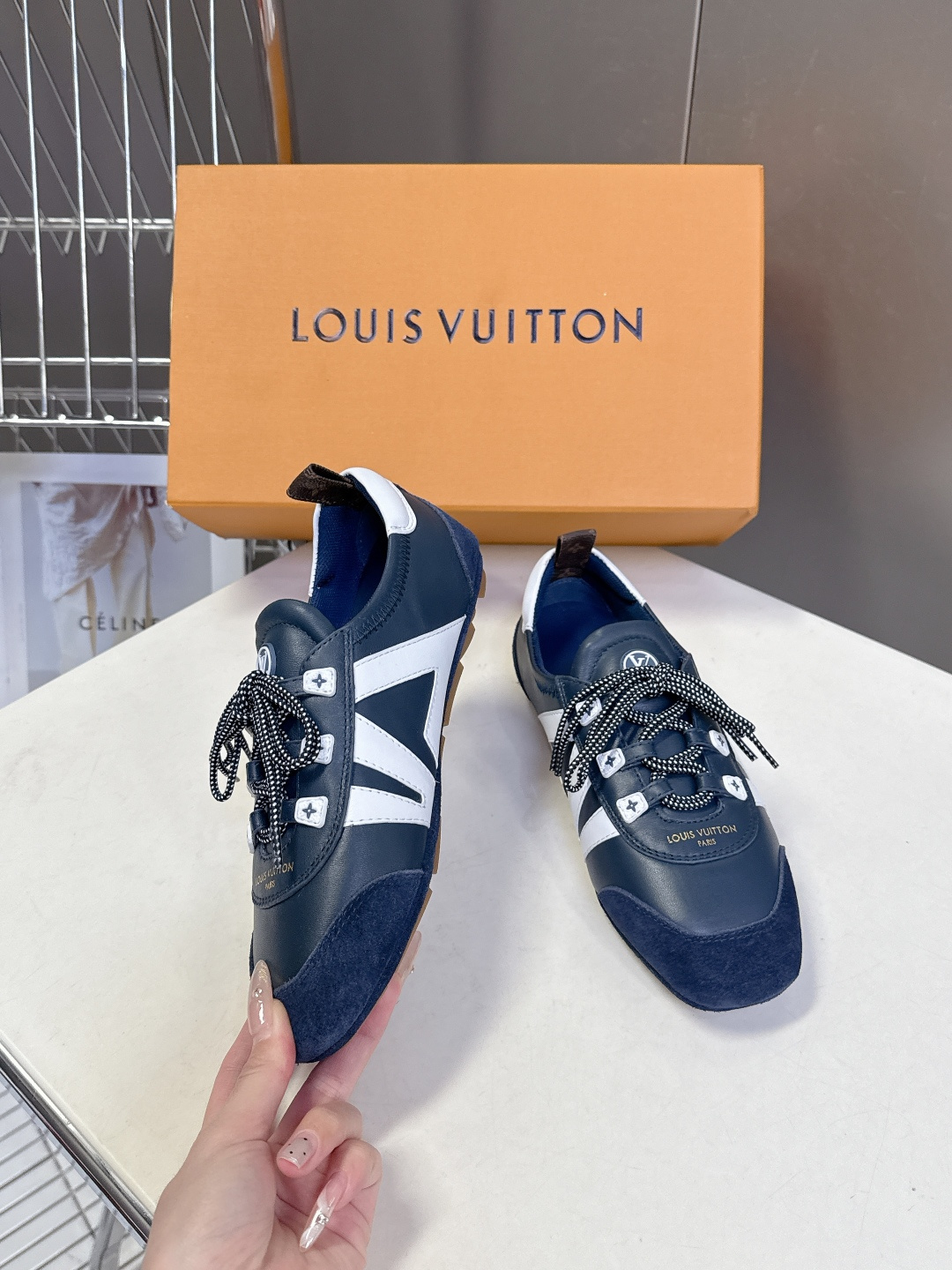 Louis Vuitton路易威登驴牌春夏Sneakerina系列 芭蕾运动鞋 德训鞋 平底鞋 原版三对