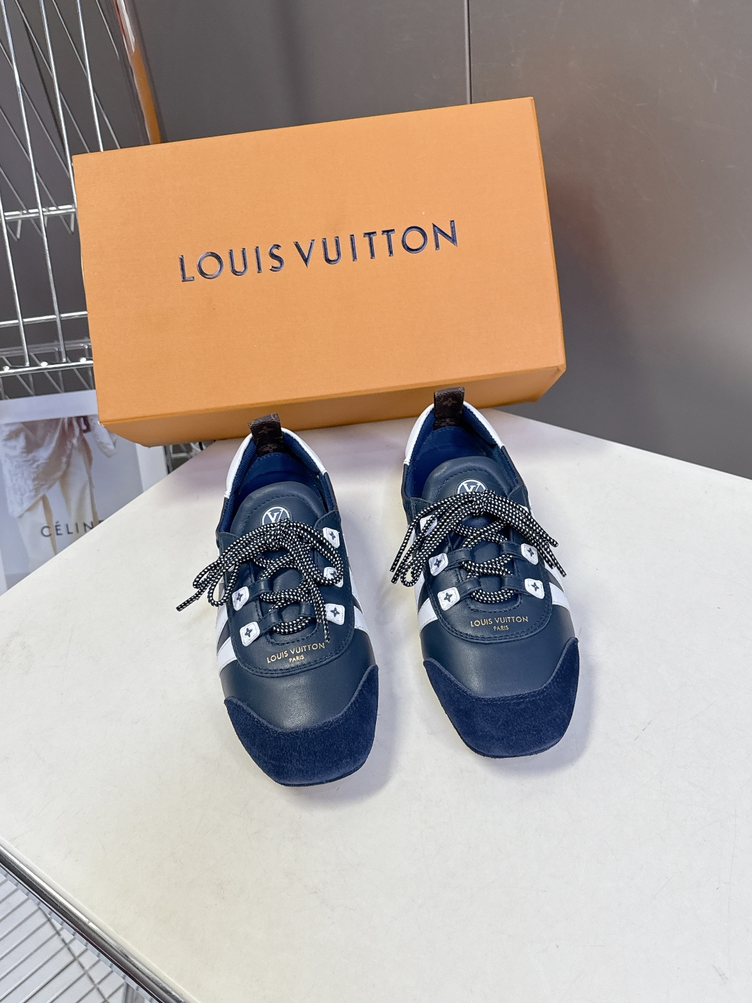 Louis Vuitton路易威登驴牌春夏Sneakerina系列 芭蕾运动鞋 德训鞋 平底鞋 原版三对