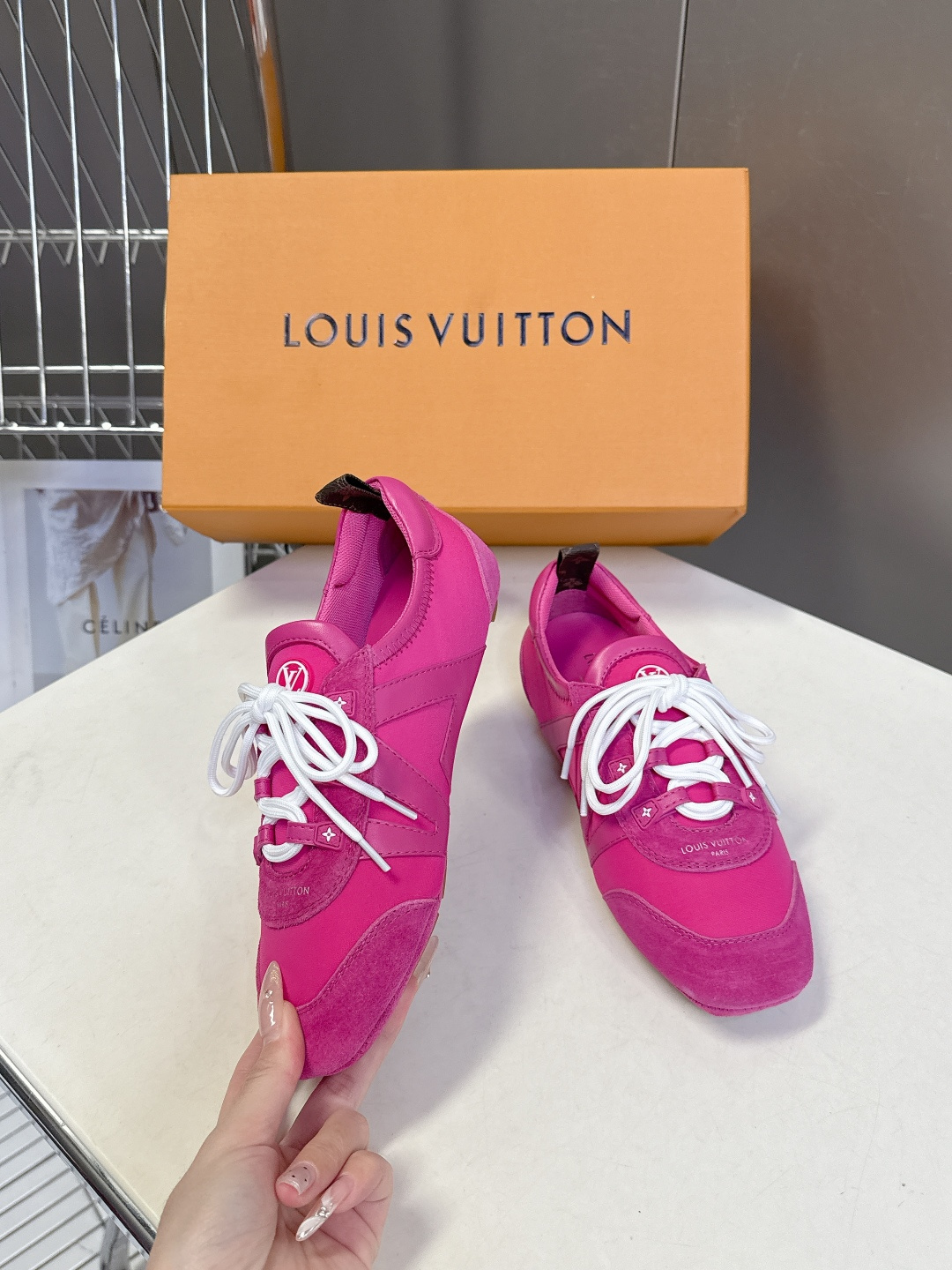 Louis Vuitton路易威登驴牌春夏Sneakerina系列 芭蕾运动鞋 德训鞋 平底鞋 原版三对