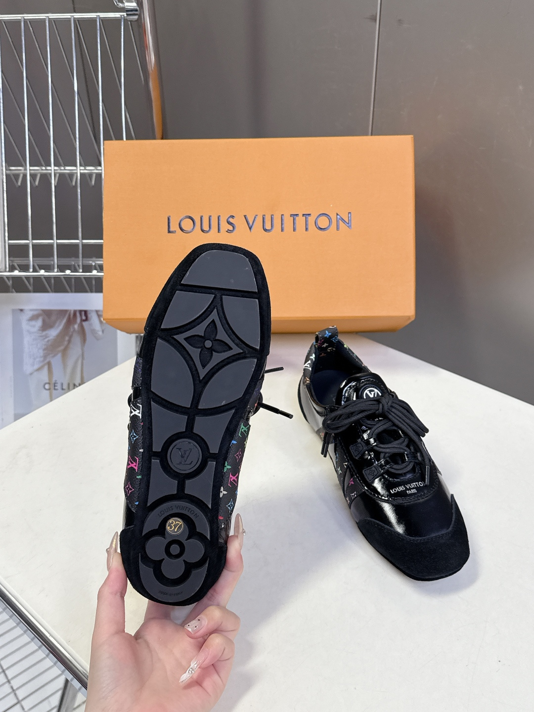 Louis Vuitton路易威登驴牌春夏Sneakerina系列 芭蕾运动鞋 德训鞋 平底鞋 原版三对