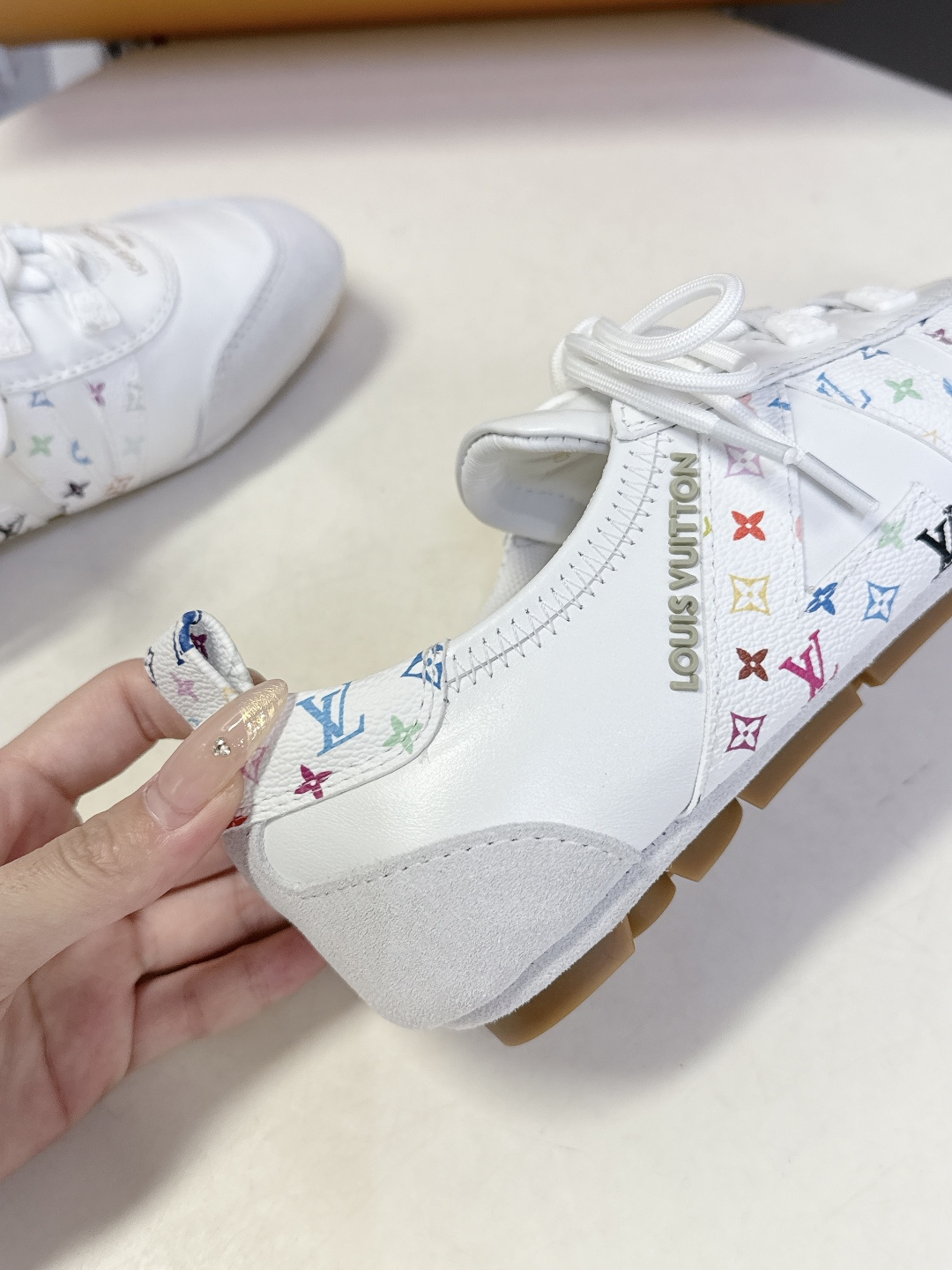 Louis Vuitton路易威登驴牌春夏Sneakerina系列 芭蕾运动鞋 德训鞋 平底鞋 原版三对