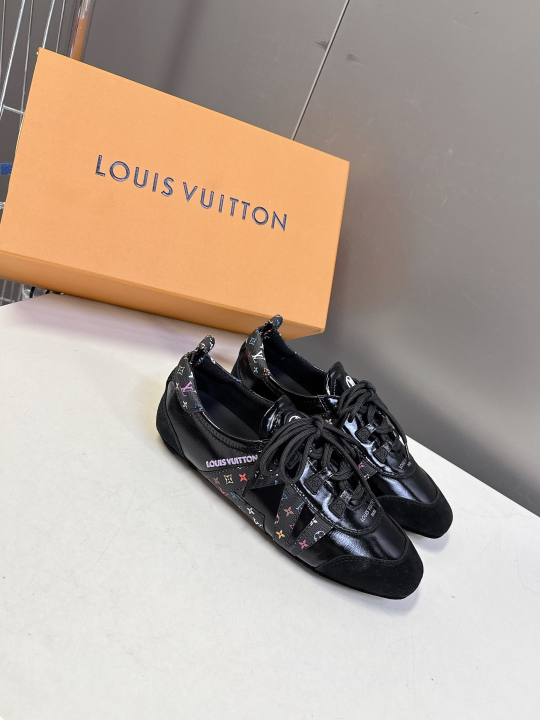 Louis Vuitton路易威登驴牌春夏Sneakerina系列 芭蕾运动鞋 德训鞋 平底鞋 原版三对