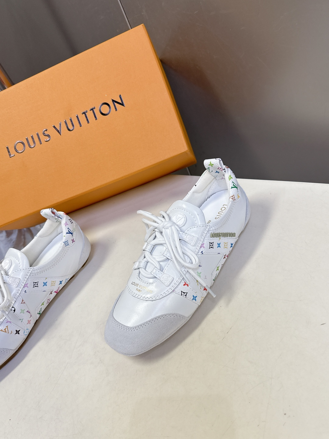 Louis Vuitton路易威登驴牌春夏Sneakerina系列 芭蕾运动鞋 德训鞋 平底鞋 原版三对