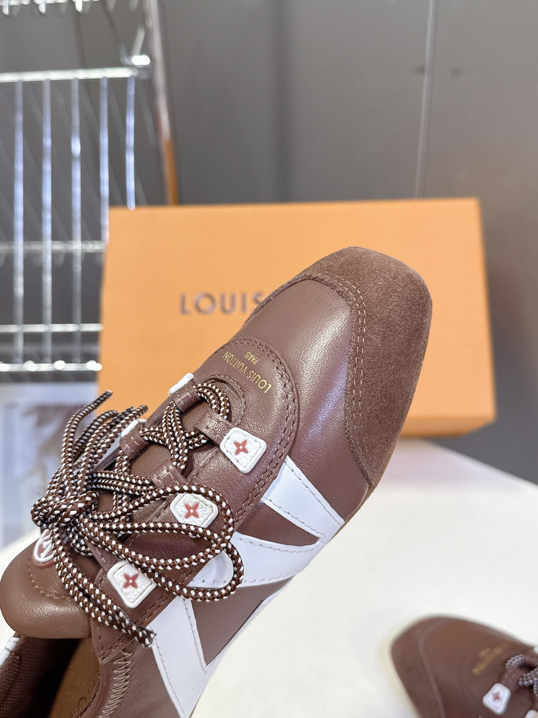 Louis Vuitton路易威登驴牌春夏Sneakerina系列 芭蕾运动鞋 德训鞋 平底鞋 原版三对