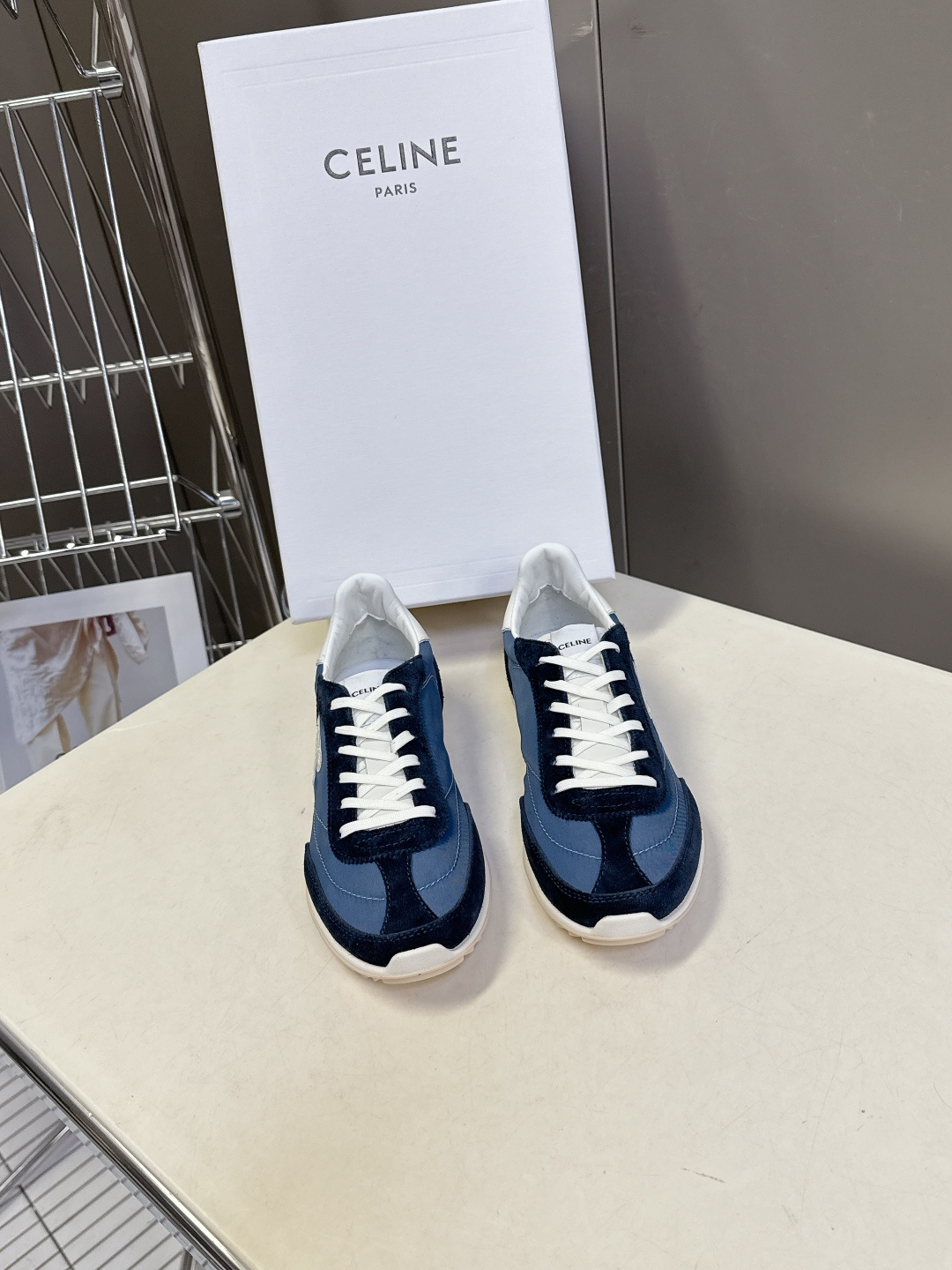 CELINE思琳春夏最新款Racer系列 阿甘鞋 运动鞋 超多明星时尚博主种草 阿甘鞋鞋型设计经典永不过