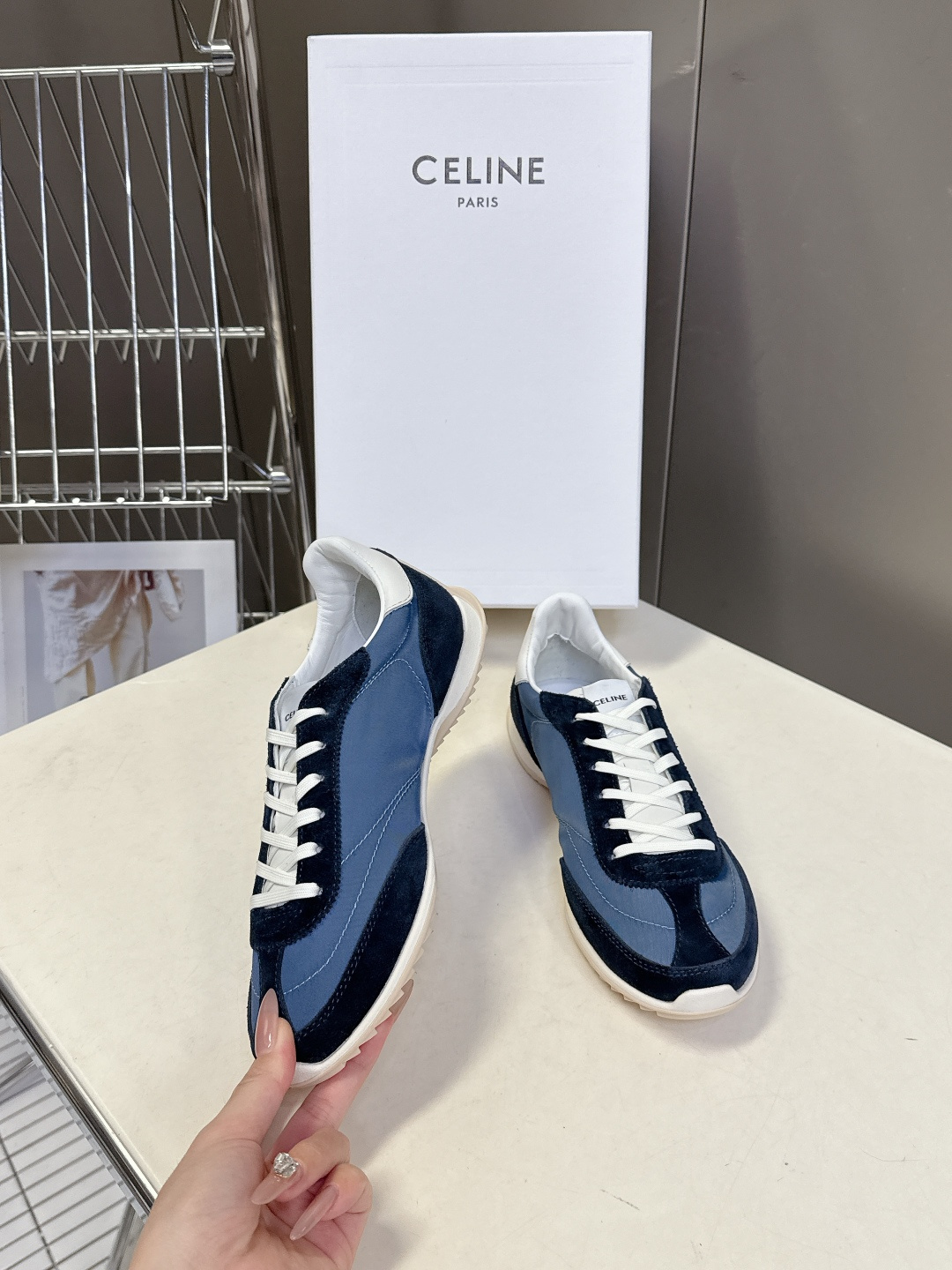 CELINE思琳春夏最新款Racer系列 阿甘鞋 运动鞋 超多明星时尚博主种草 阿甘鞋鞋型设计经典永不过