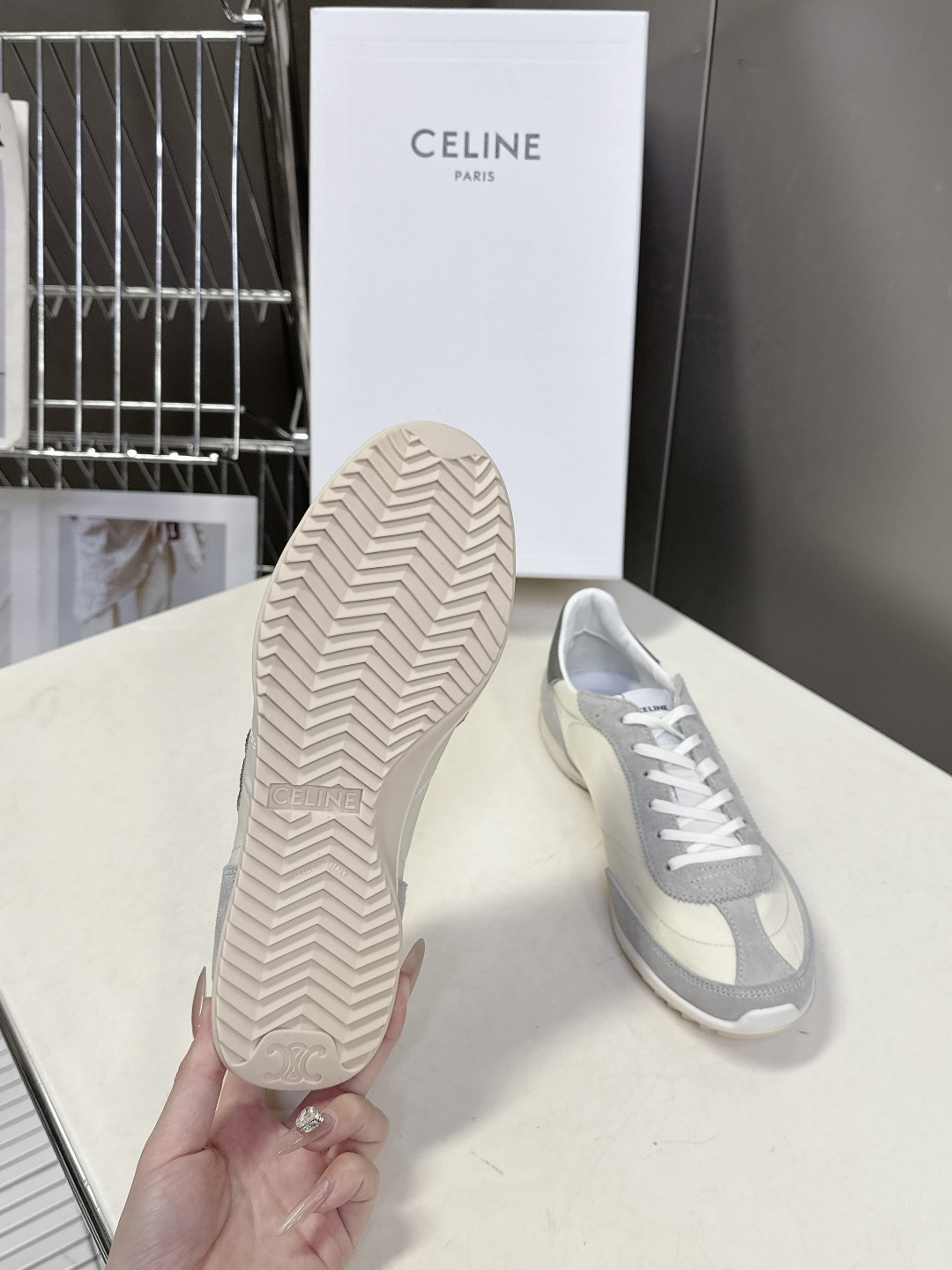 CELINE思琳春夏最新款Racer系列 阿甘鞋 运动鞋 超多明星时尚博主种草 阿甘鞋鞋型设计经典永不过