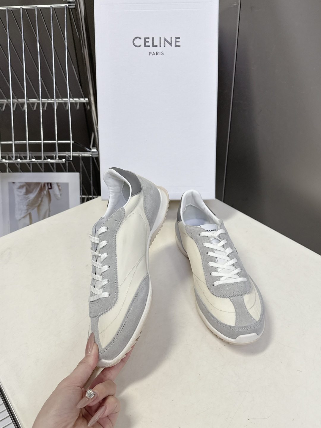 CELINE思琳春夏最新款Racer系列 阿甘鞋 运动鞋 超多明星时尚博主种草 阿甘鞋鞋型设计经典永不过