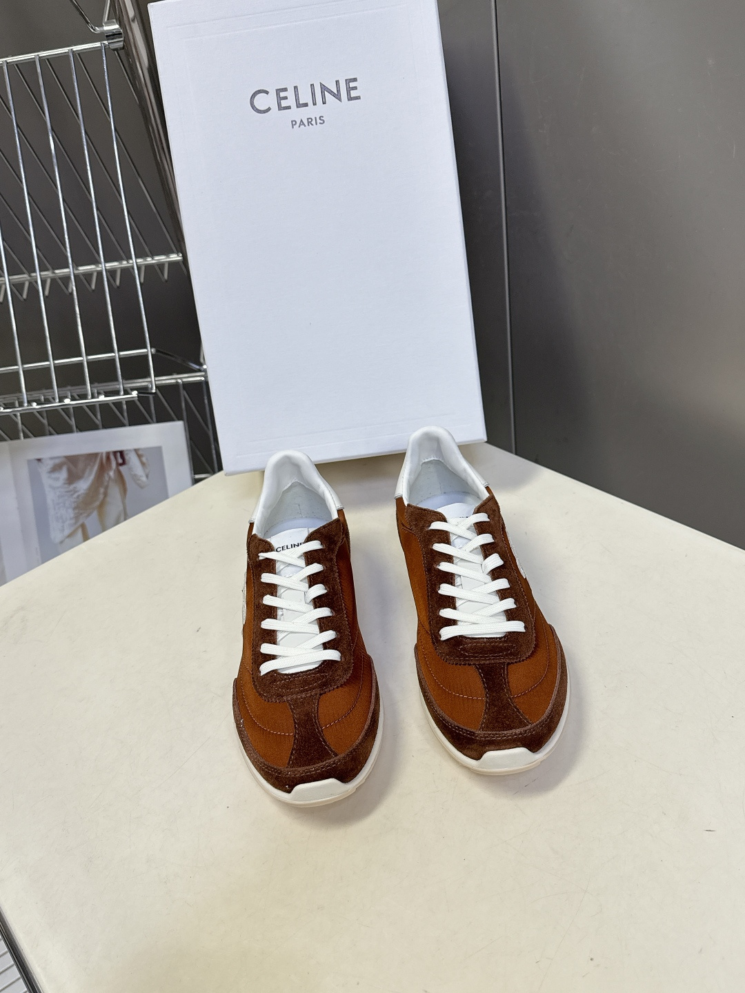 CELINE思琳春夏最新款Racer系列 阿甘鞋 运动鞋 超多明星时尚博主种草 阿甘鞋鞋型设计经典永不过