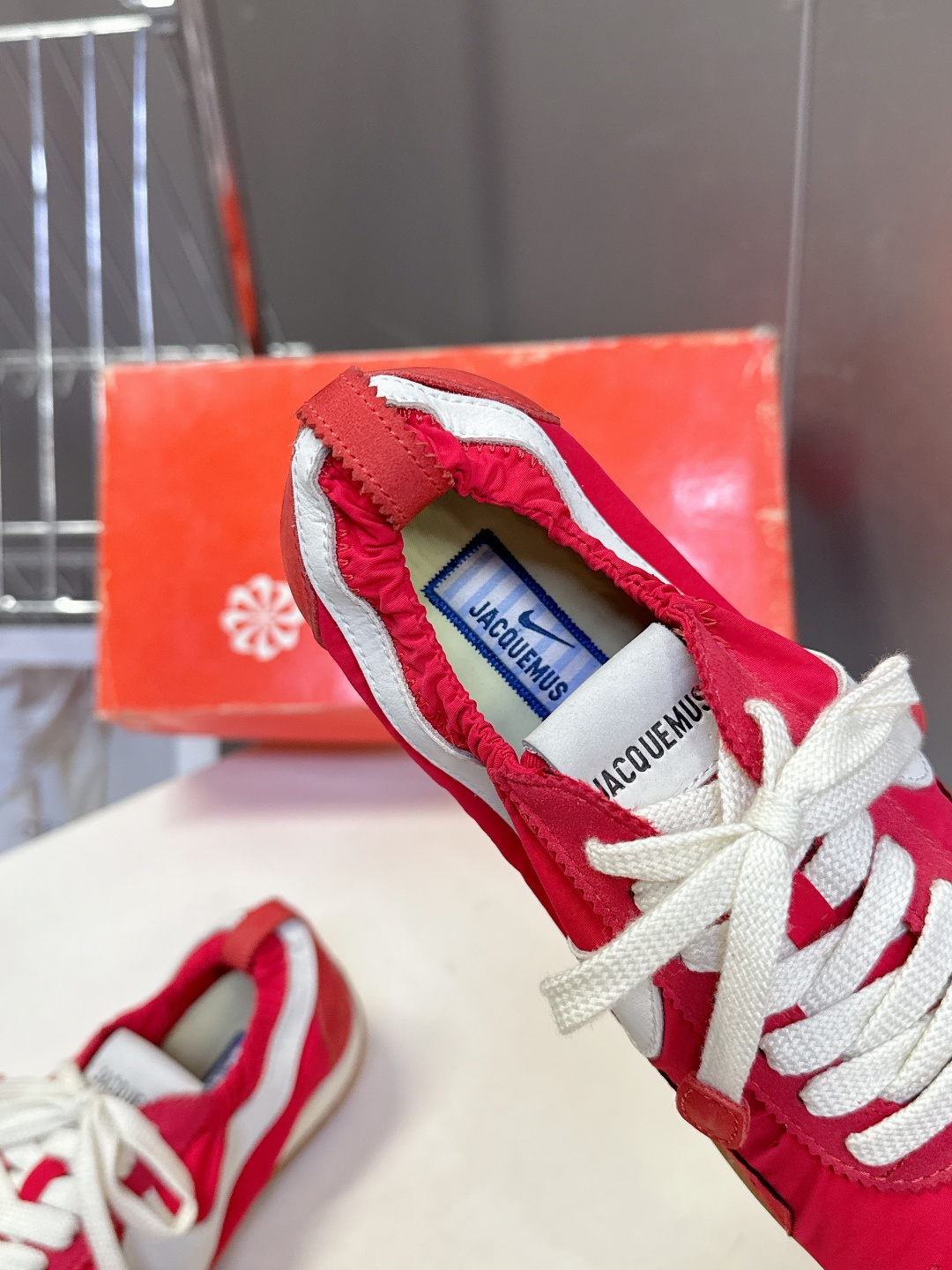 Jacquemus x Nike 耐克Moon Shoe联名款​​ 情侣款 德训鞋超多明星网红种草 法国