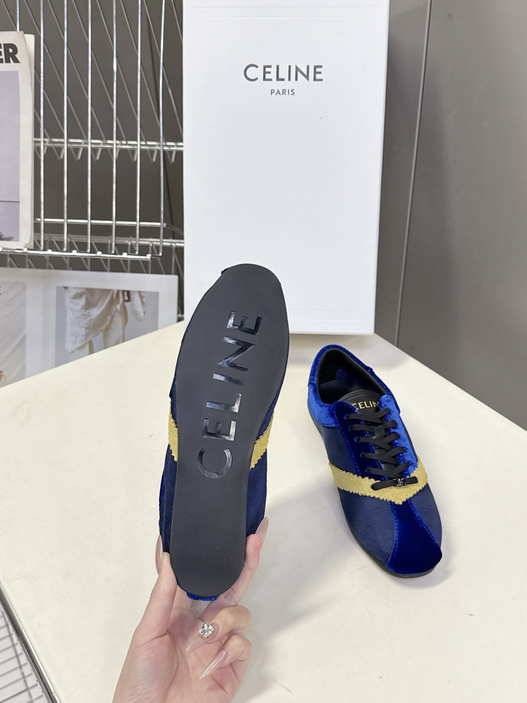 CELINE思琳2026春夏最新款芭蕾舞鞋 德训鞋 超多明星网红种草 FLAT设计灵感源于与芭蕾舞鞋 独