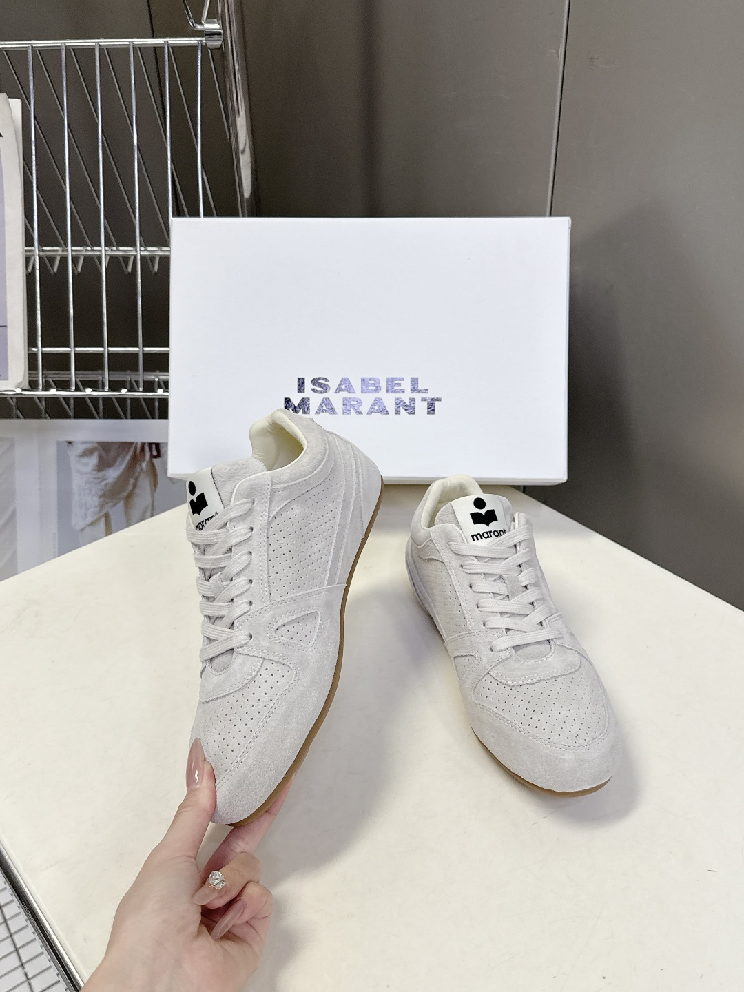 ISABEL MARANT 伊莎贝尔春夏最新款休闲鞋 德训鞋 超多明星网红博主热推款 一双简单又不失高级