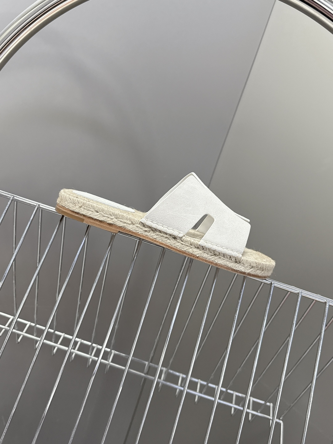 HERMES爱马仕春夏最新情侣款Antigua草编鞋 H拖鞋 超多明星网红种草 夏天必备 麂皮山羊皮草编