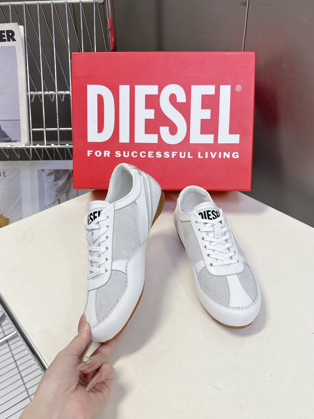 Diesel迪赛2026春夏最新款休闲鞋 德训鞋 超多明星网红种草 原版购入开发 完美复刻 今年特别火的