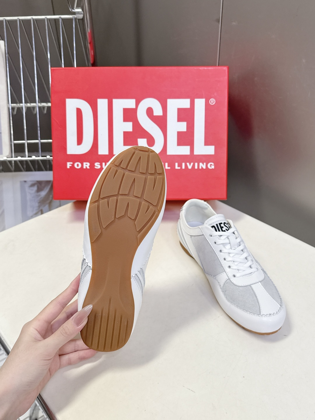 Diesel迪赛2026春夏最新款休闲鞋 德训鞋 超多明星网红种草 原版购入开发 完美复刻 今年特别火的