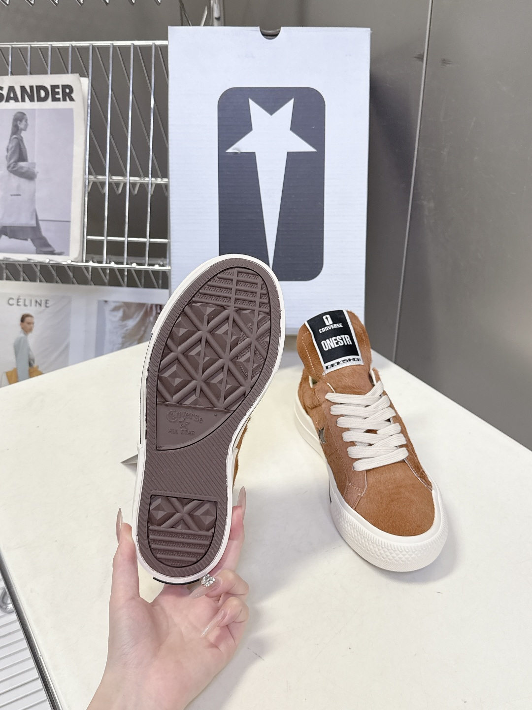 Rick Owensx Converse匡威联名款 自从14年RickOwens曾在DRKSHDW春夏系