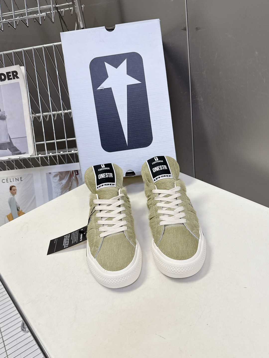 Rick Owensx Converse匡威联名款 自从14年RickOwens曾在DRKSHDW春夏系