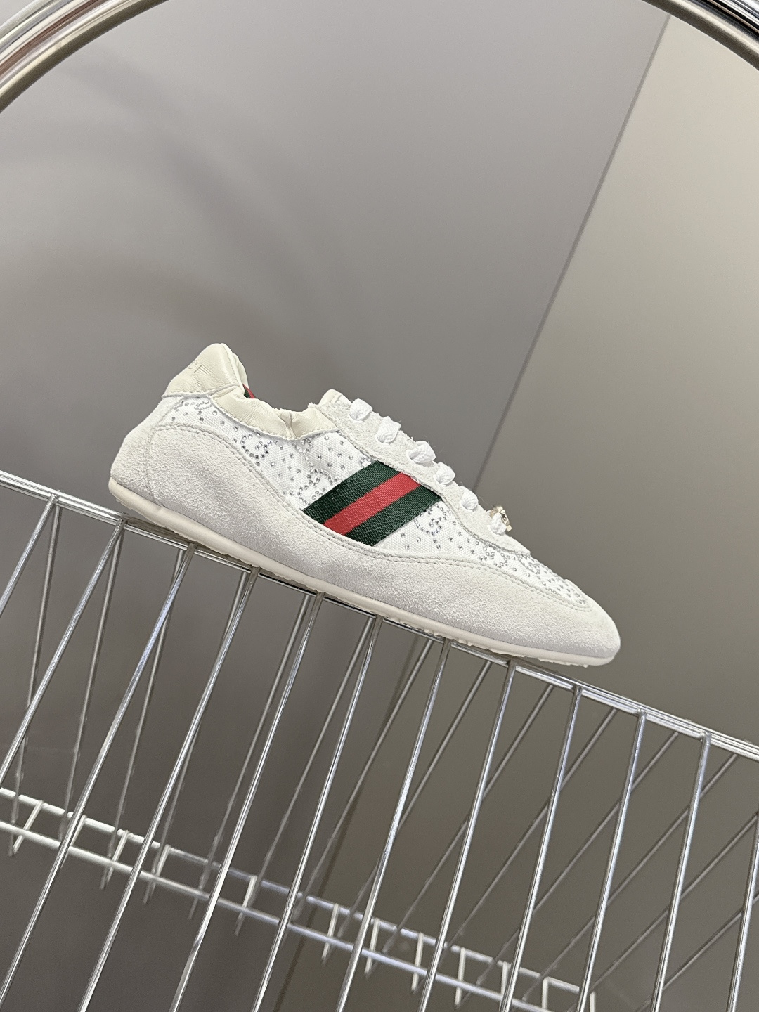 男装➕10 Gucci古驰Shift系列最新情侣款运动鞋系带休闲德训鞋超多明星网红种草 Gucci Sh