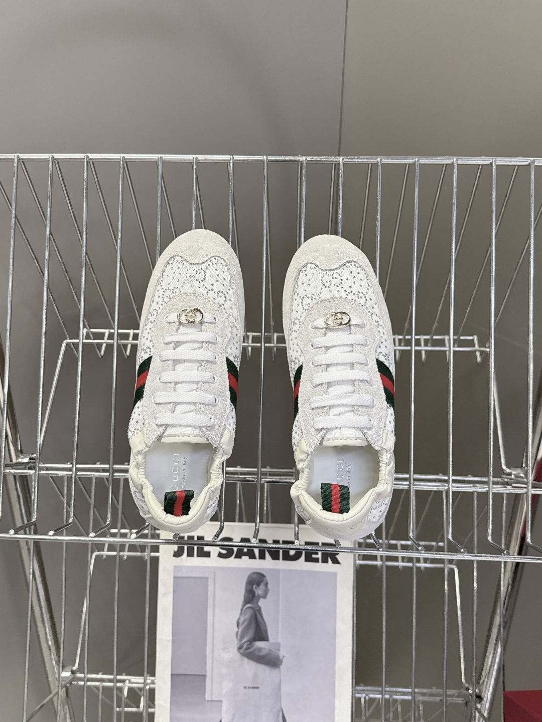 男装➕10 Gucci古驰Shift系列最新情侣款运动鞋系带休闲德训鞋超多明星网红种草 Gucci Sh